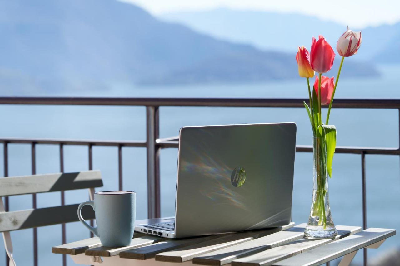Incredibile Vista Sul Lago Di Como - Netflix E Free Wifi Gera Lario Exterior foto